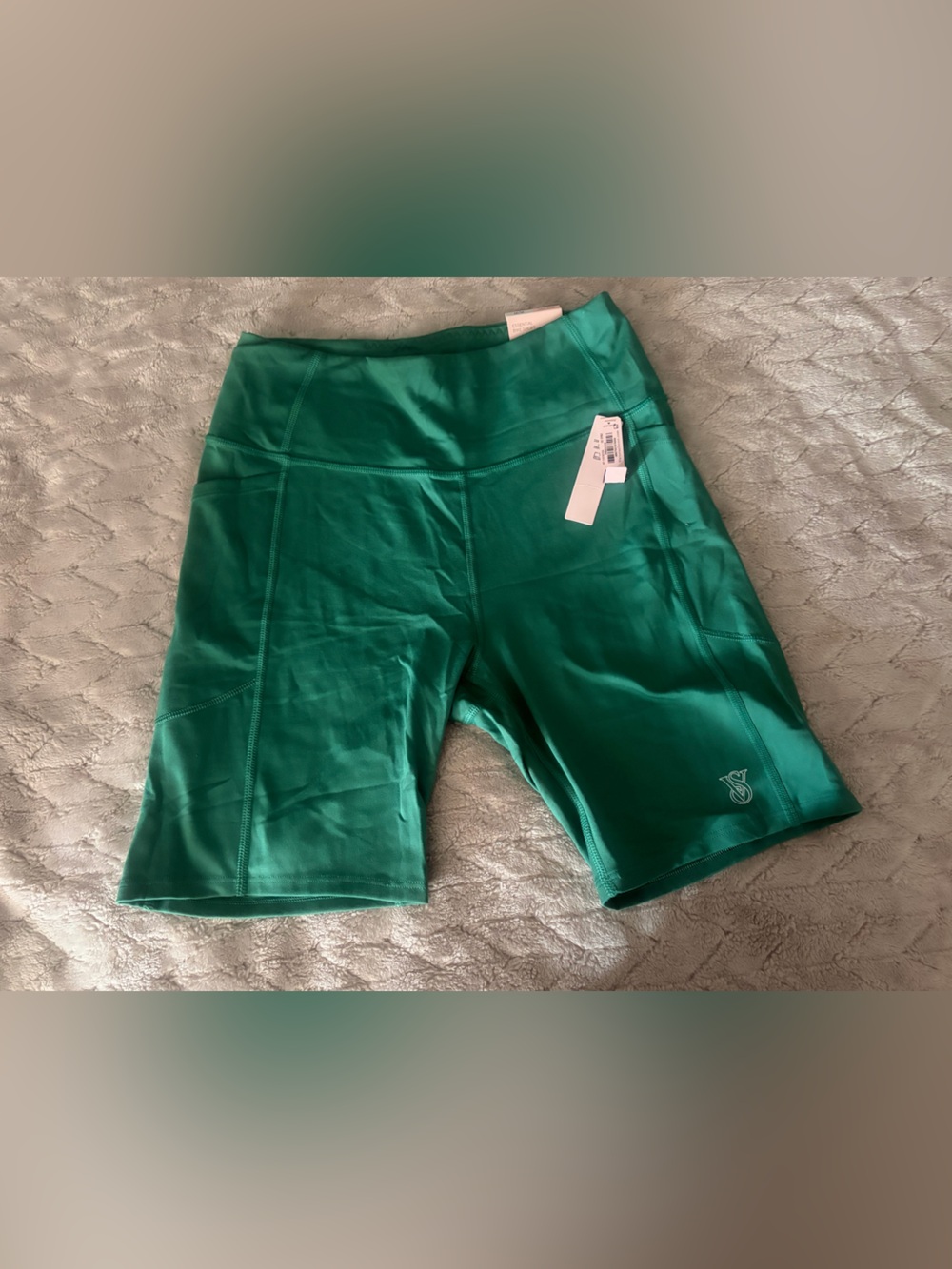 Victoria’s Secret High Rise Green Essential Bike Short